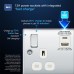 BG Electrical Nexus Metal Double 13A Switched Socket with Type A and C Charger 30W Polished Chrome